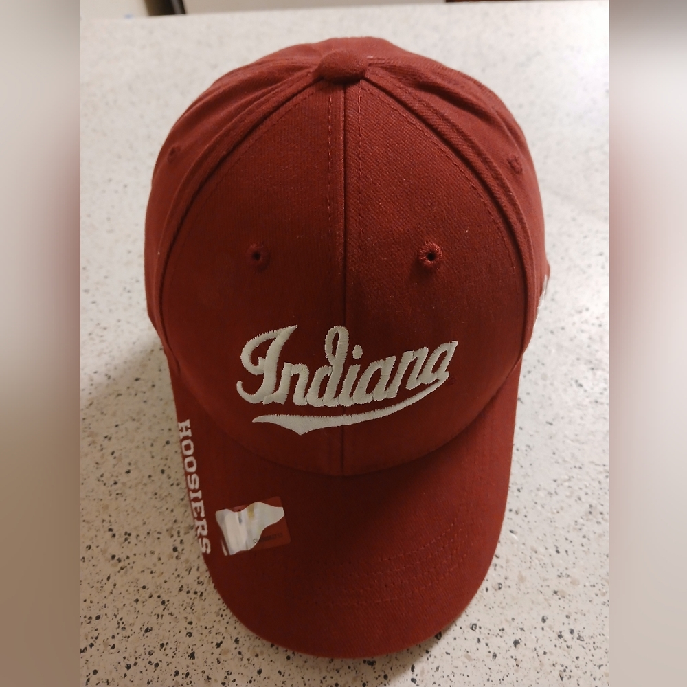 Indiana Red Adjustable Cap